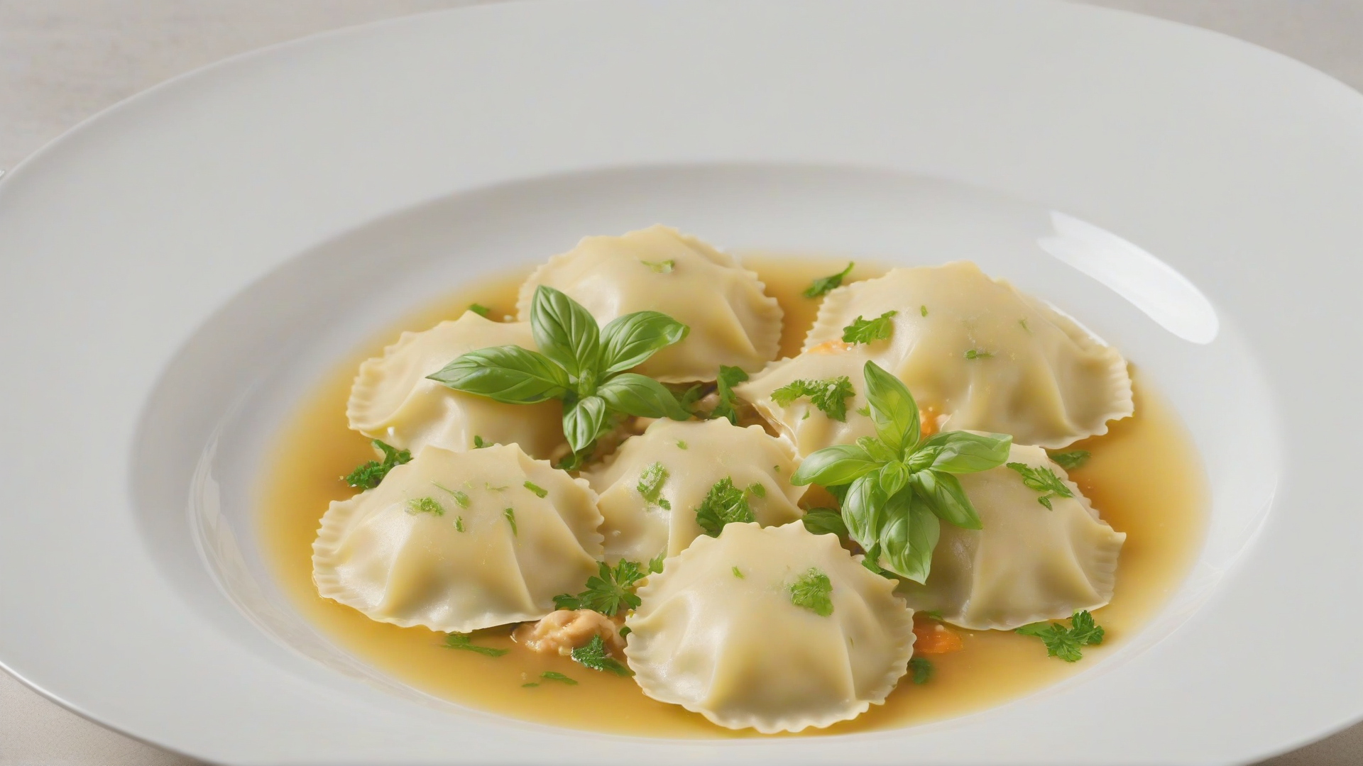 ravioli in brodo